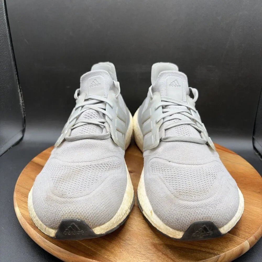 Adidas UltraBoost 22 Mens Size 12 Running Shoes Gray Sneakers GX5460